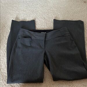 Express Charcoal Editor Pants